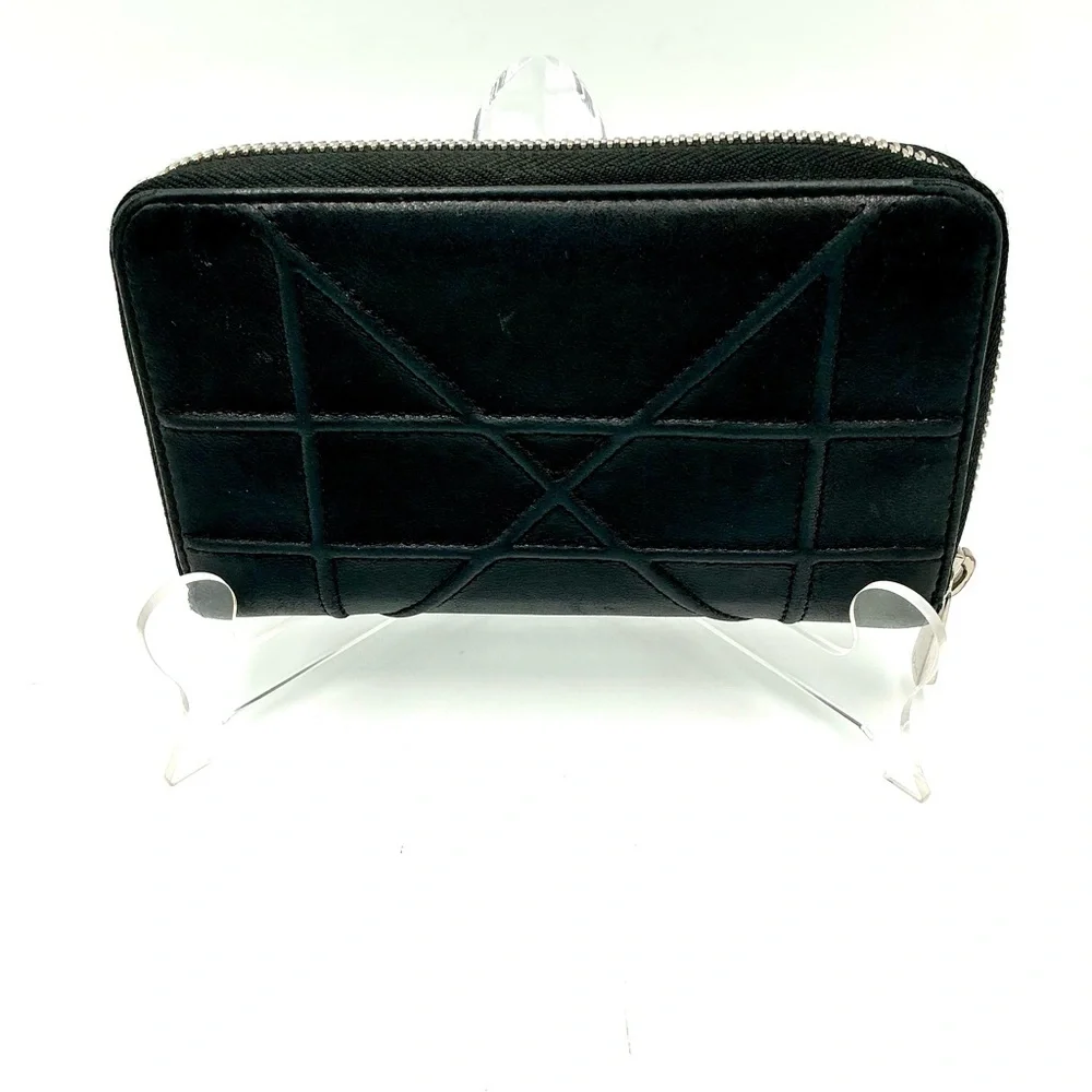 Christian Dior Diorama Zip Around Wallet #1132